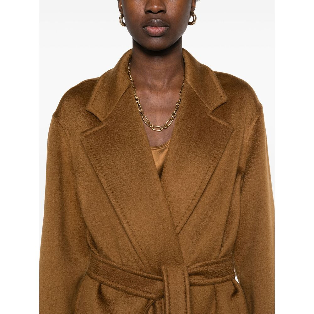 Max Mara Brown Coats - Single Breasted Coats Women - 5