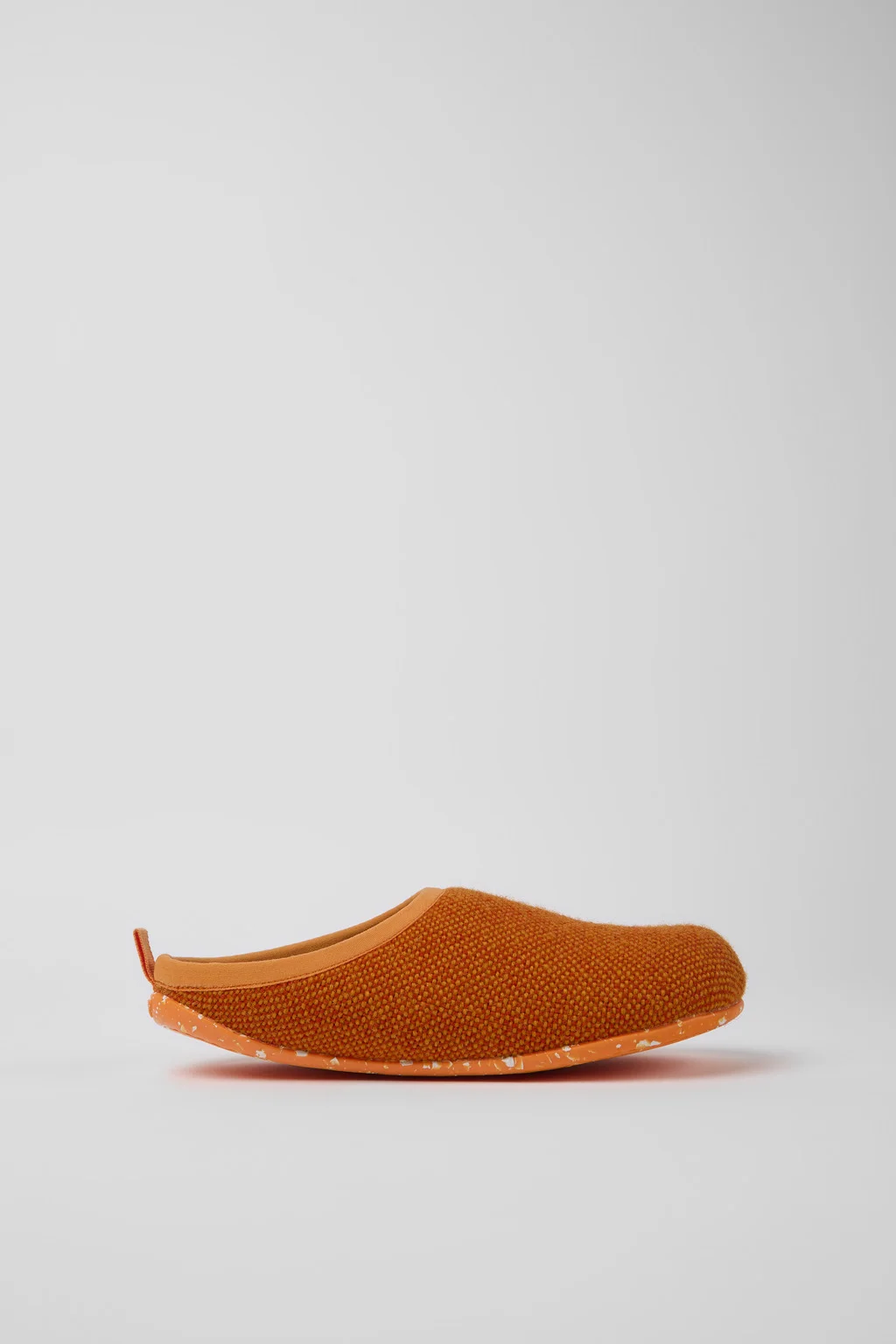 Wabi Orange wool and viscose slippers for women - 1