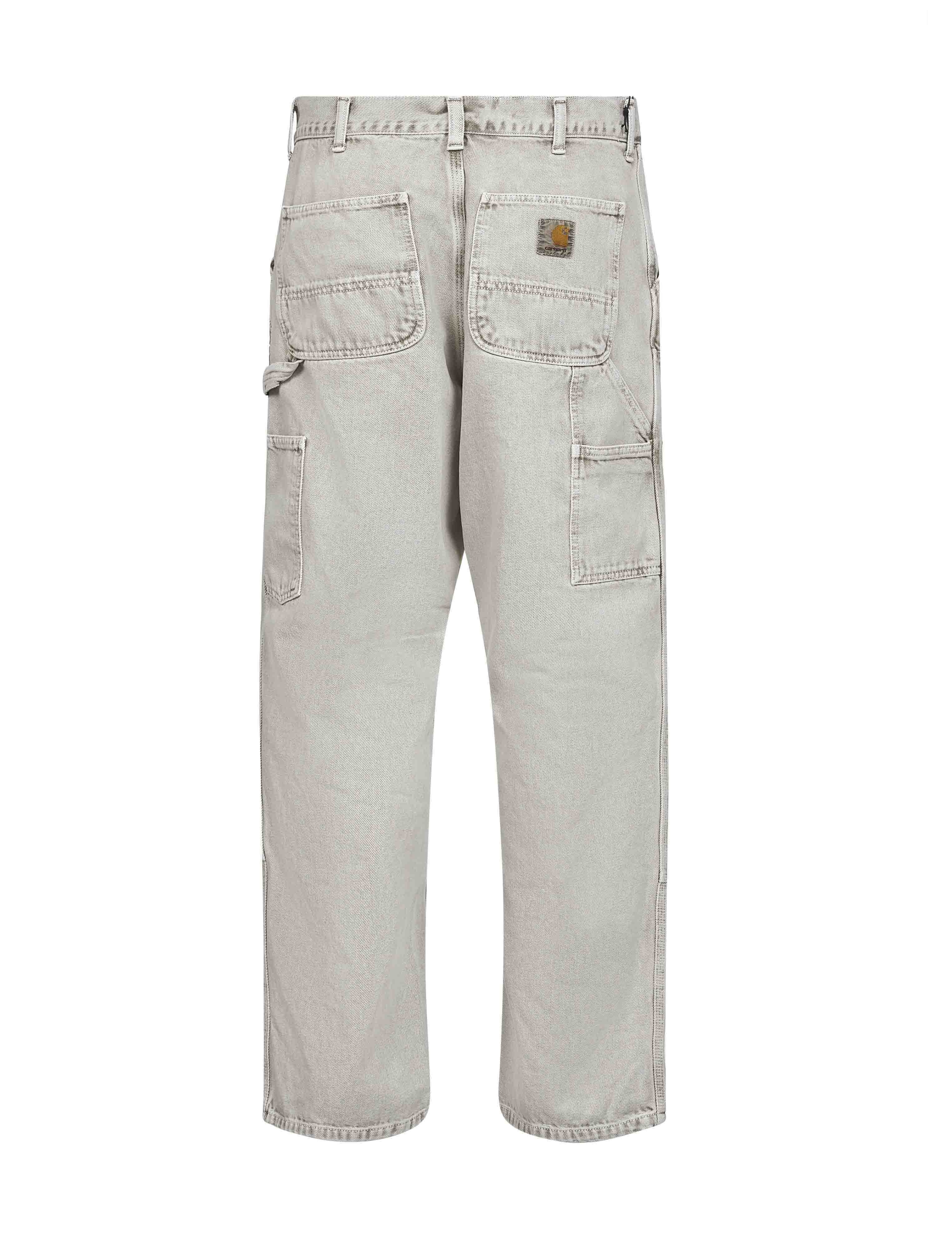 White denim Double Knee jeans - 2