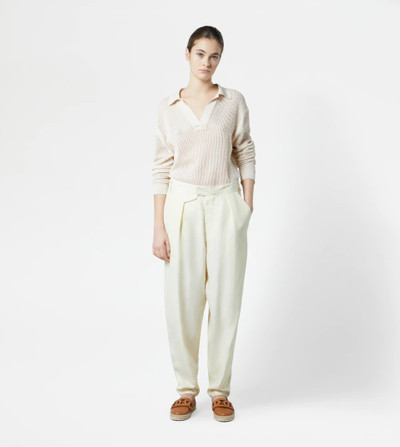 Tod's TROUSERS - WHITE outlook
