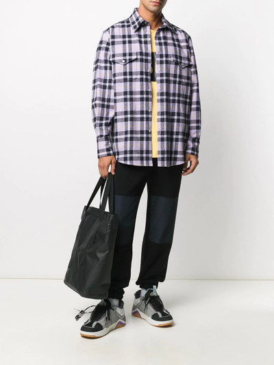 MSGM panelled track pants outlook