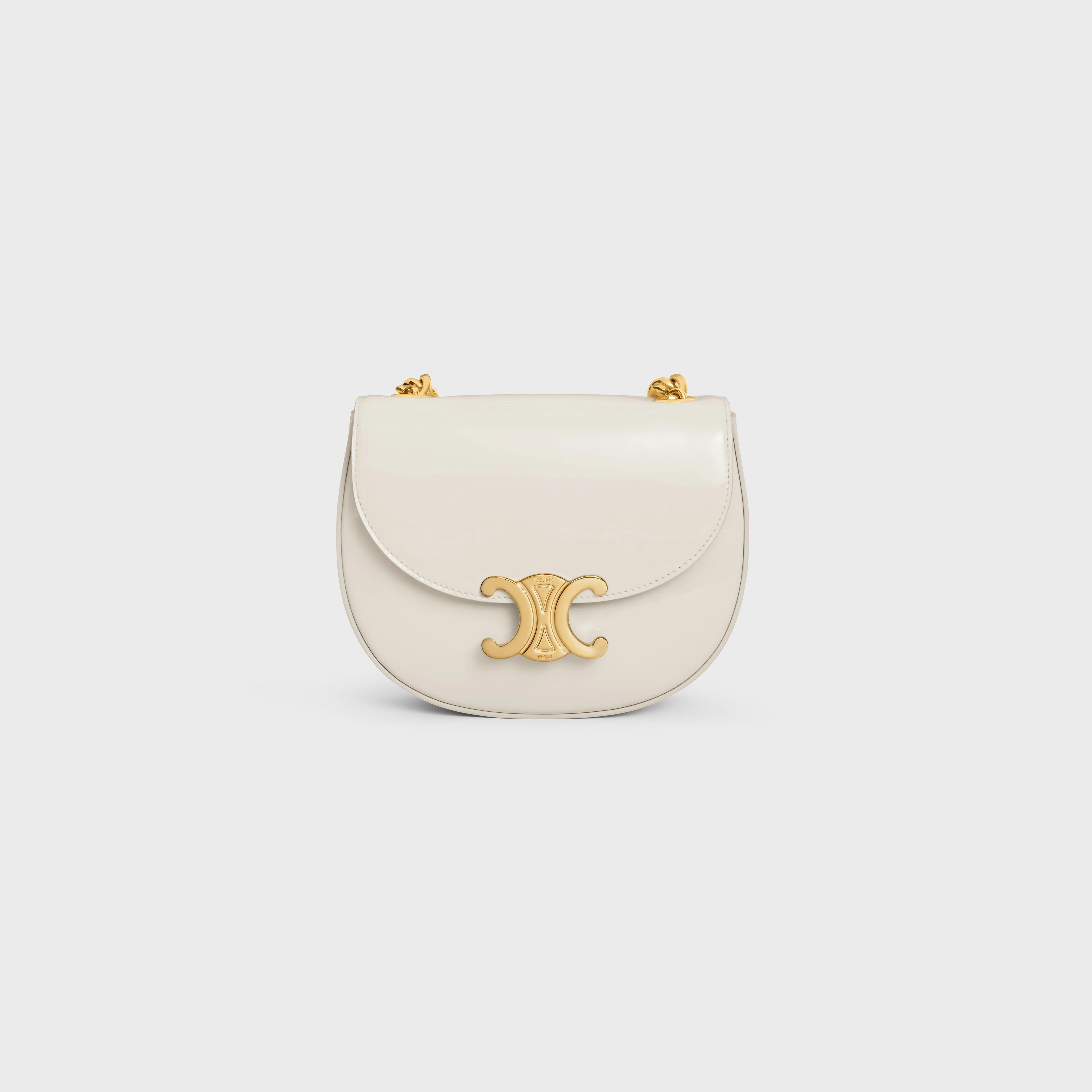 SMALL BESACE MARLEY in PATENT CALFSKIN - 1