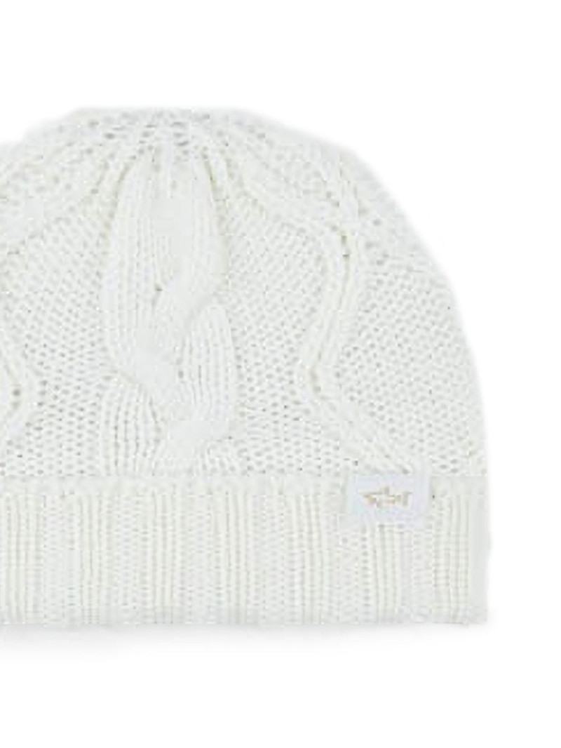 Paul & Shark cable-knit beanie hat outlook