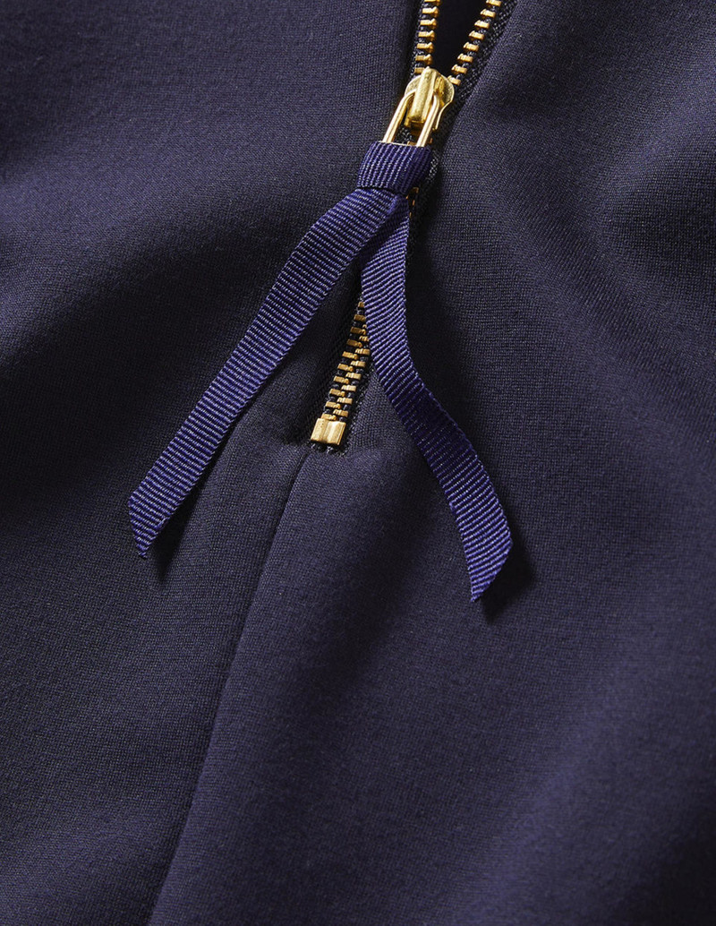 Hampshire Ponte Skirt-Navy 6