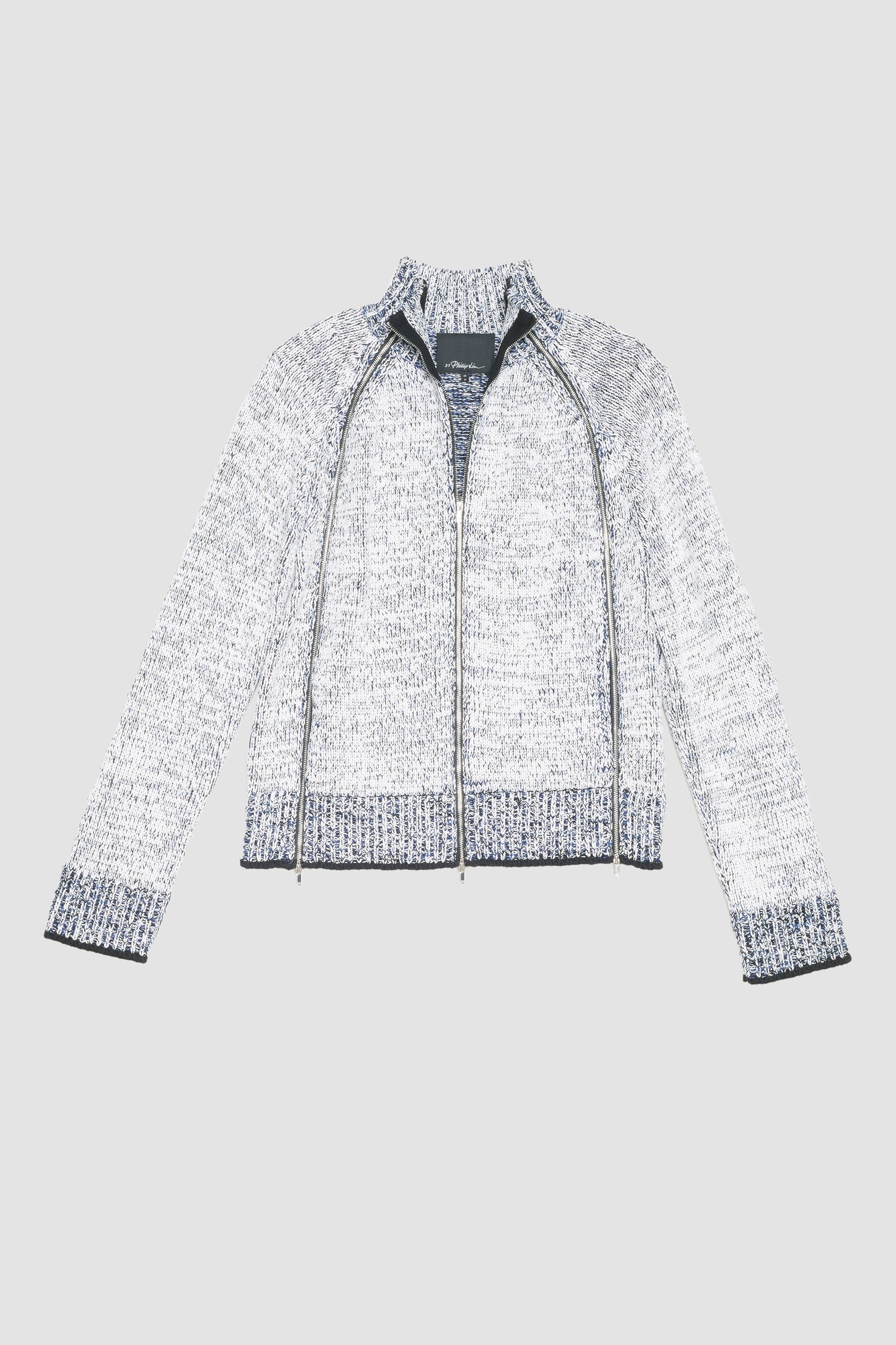 Long Sleeve Marled Pullover - 6