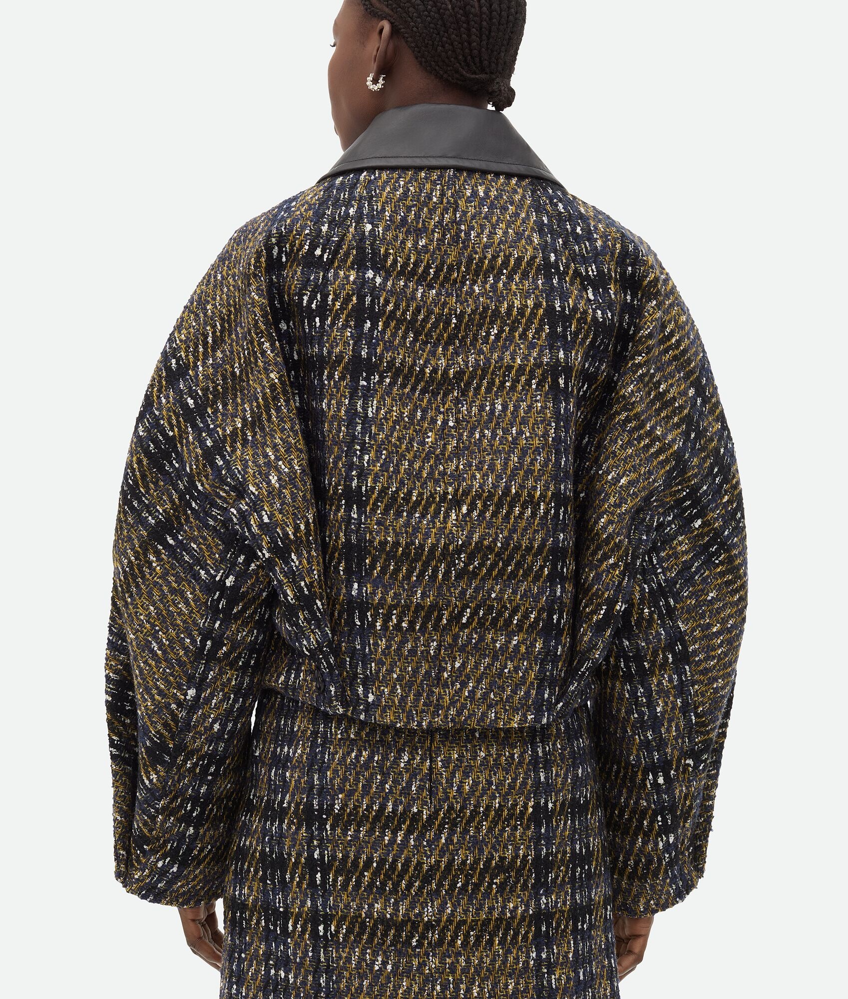 Check Pressed Wool Jacket - 5