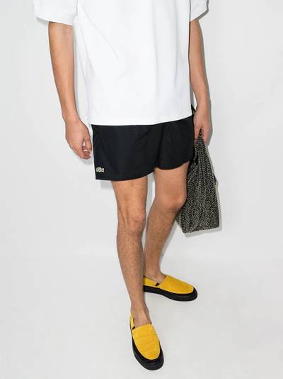 LACOSTE embroidered logo swimming shorts outlook