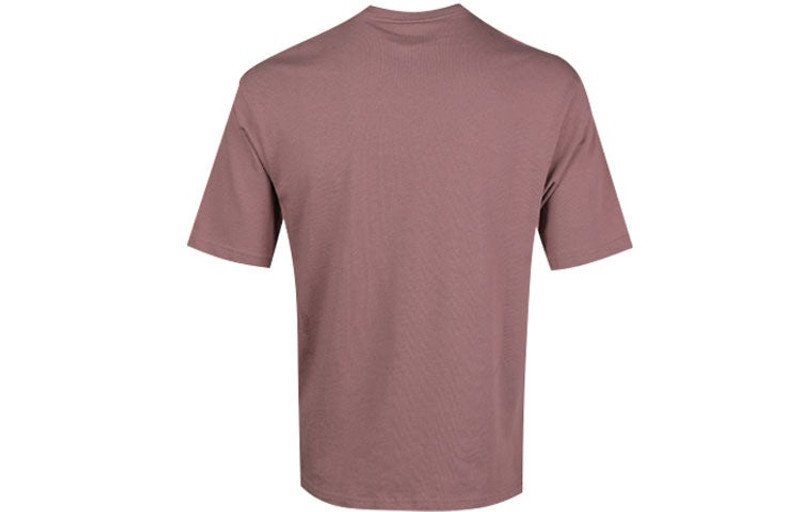 Jordan Air Jordan Remastered Logo Embroidered Round Neck Short Sleeve Purple Gray CJ6218-298 outlook