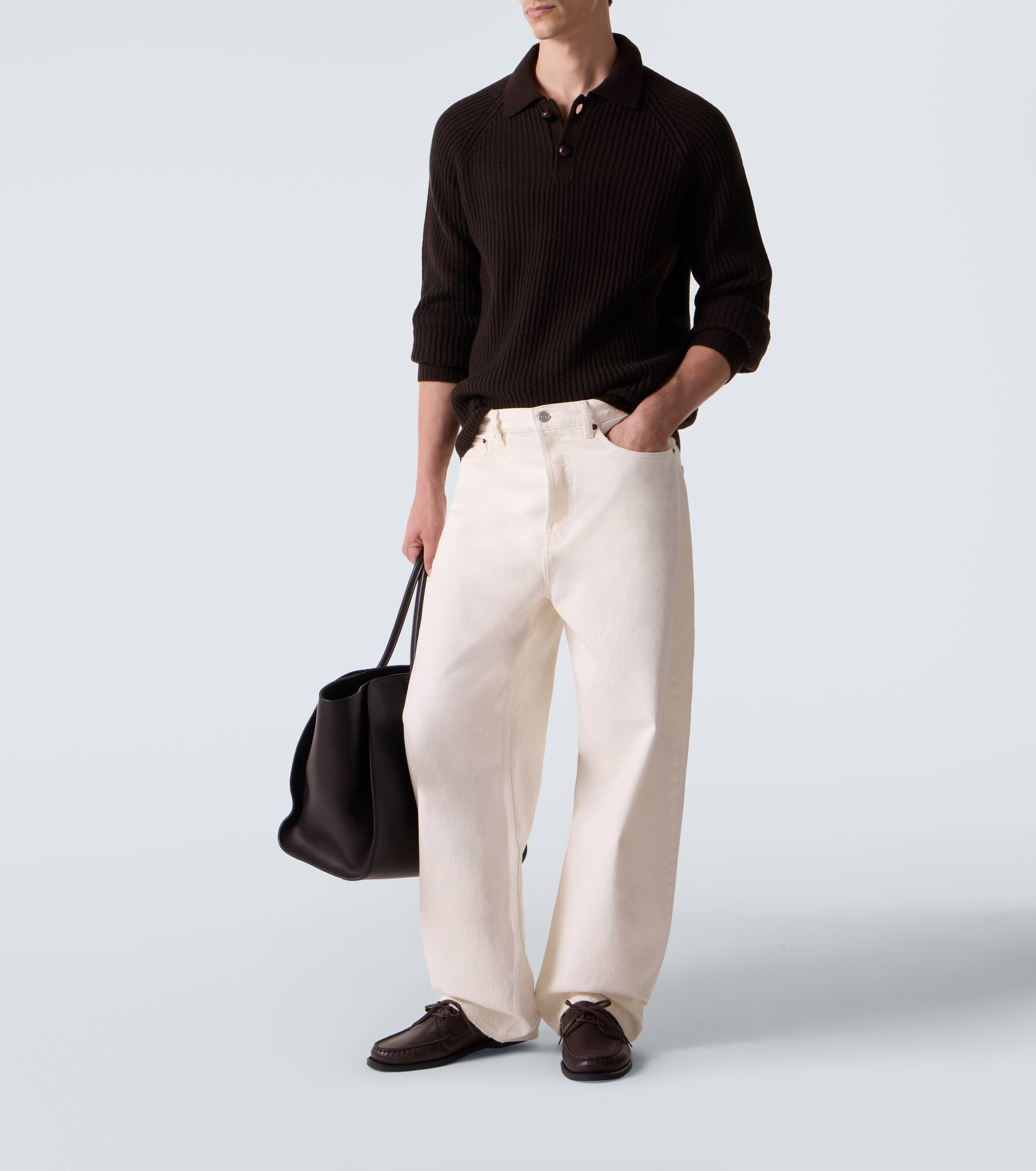 Mr Darius cashmere polo sweater - 2