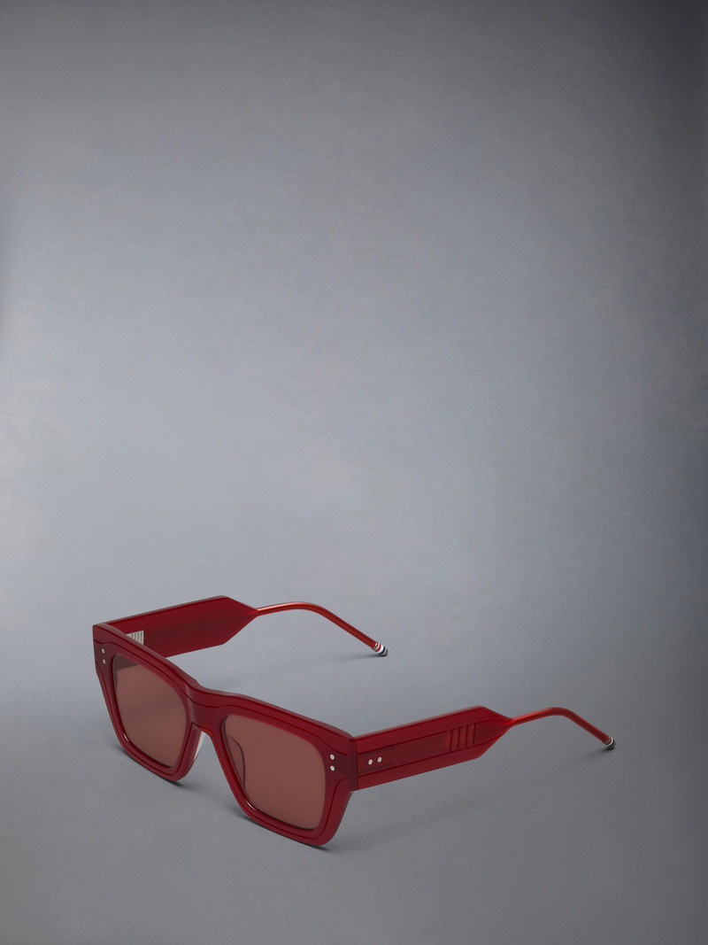 Thom Browne ACETATE RECTANGULAR SUNGLASSES outlook