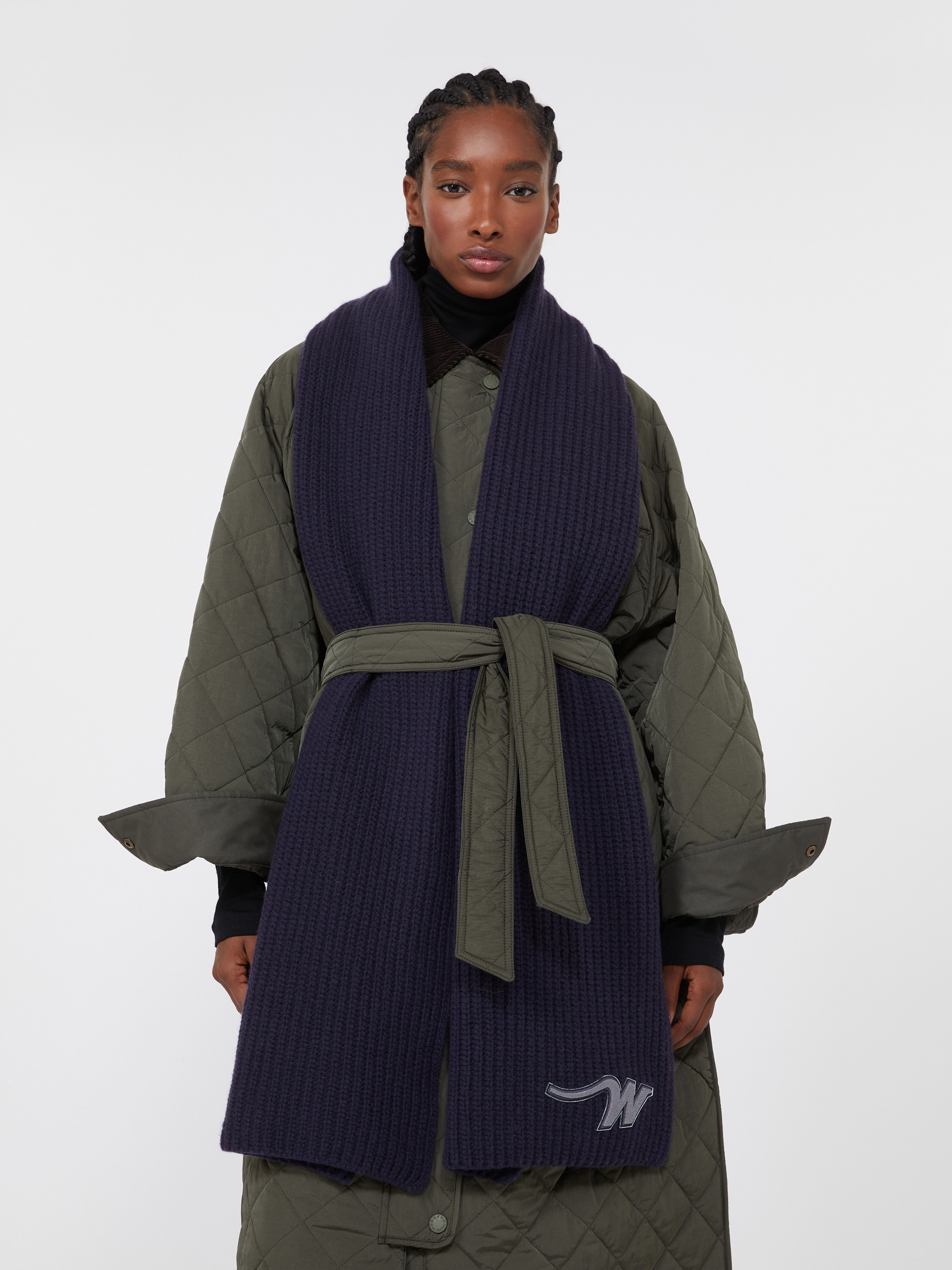 BARDIES Wool yarn scarf - 4