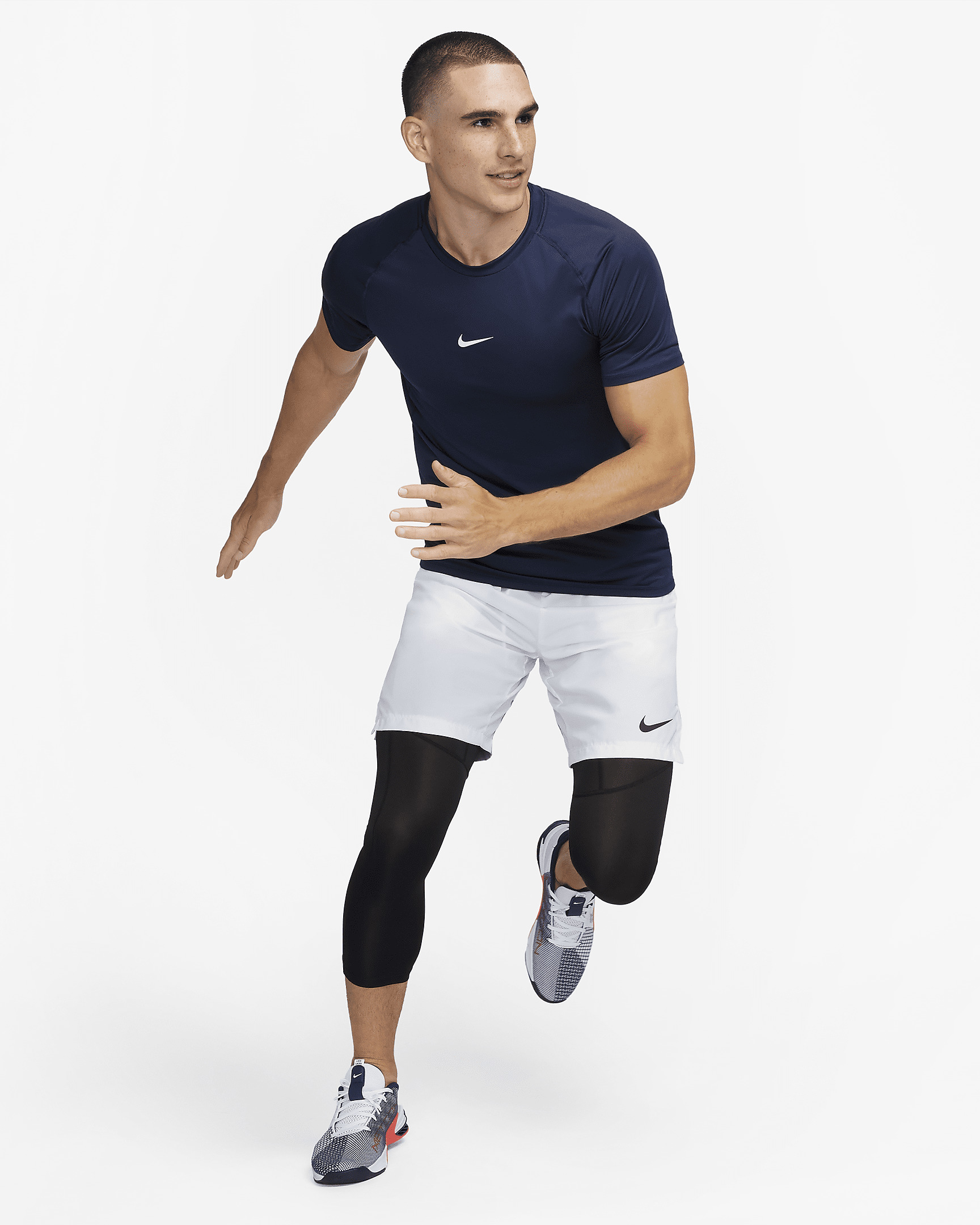 Nike Pro Men's Dri-FIT Slim Short-Sleeve Top - 5