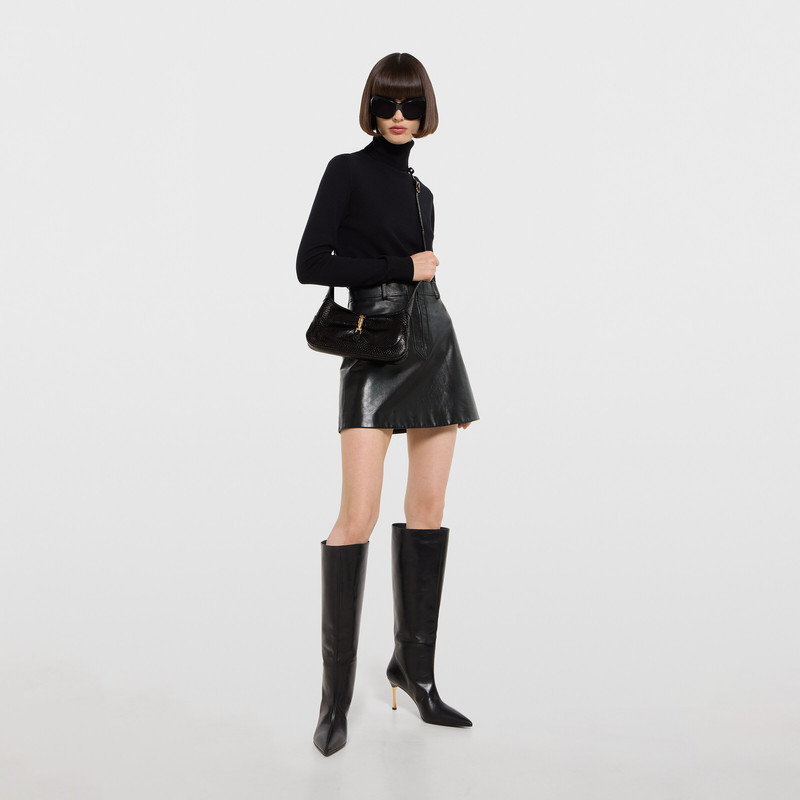 Jackie Slim python small shoulder bag 4