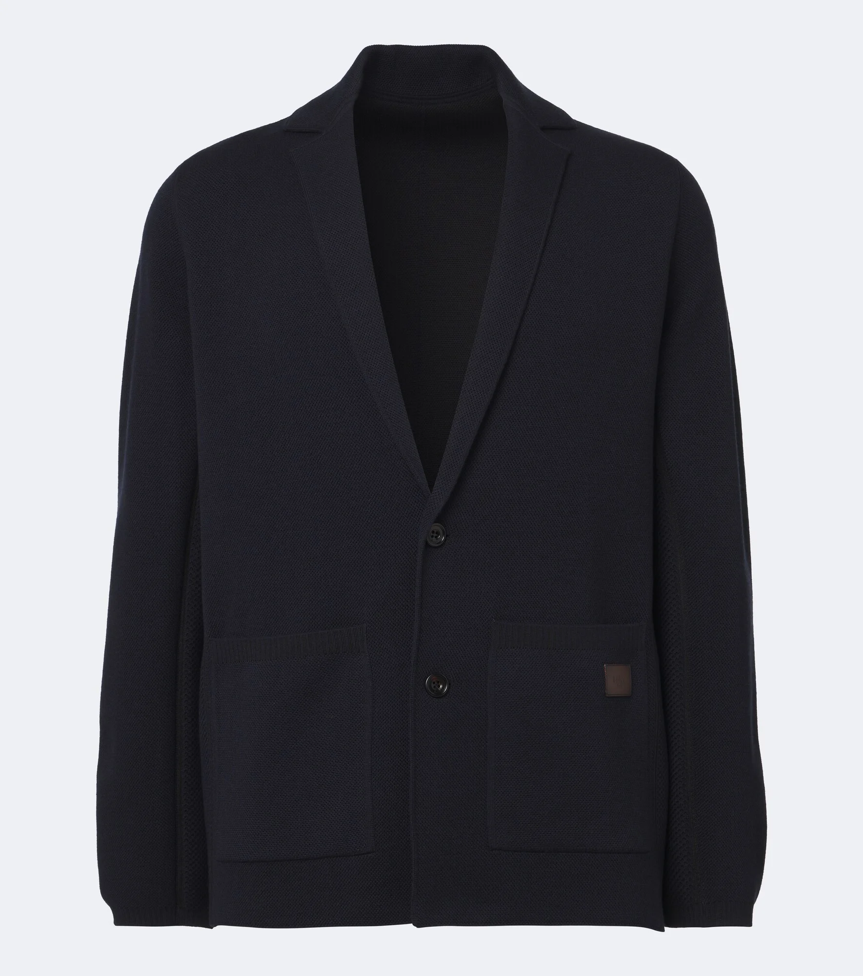Wool and silk cardigan - 1