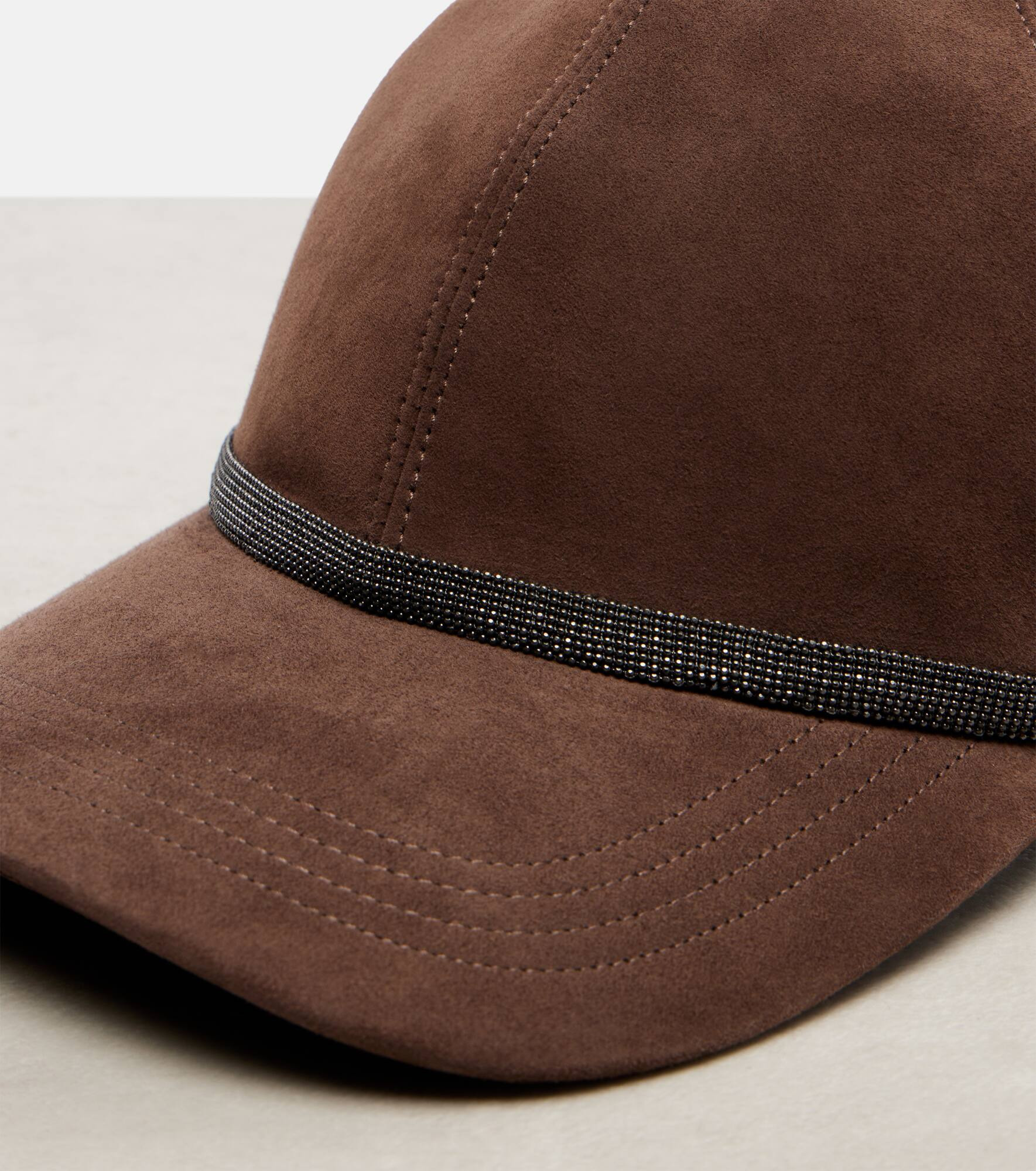Monili suede baseball cap - 3