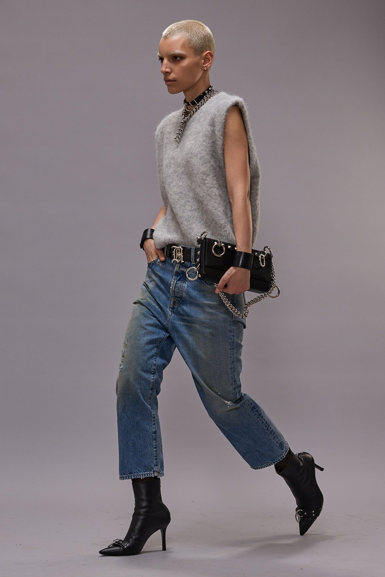 DEEP ARMHOLE VEST - 2