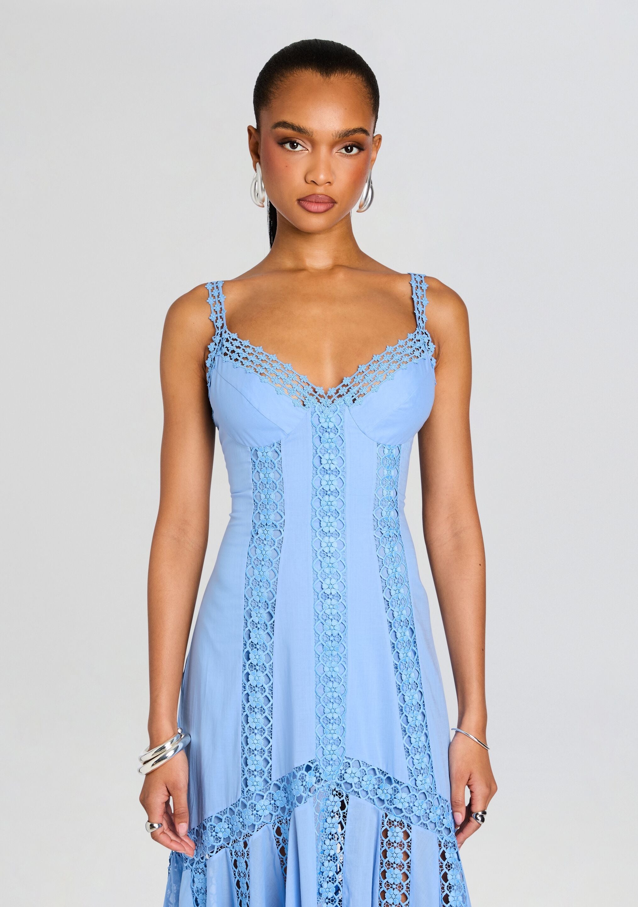 BLOSSEL LONG DRESS - 5