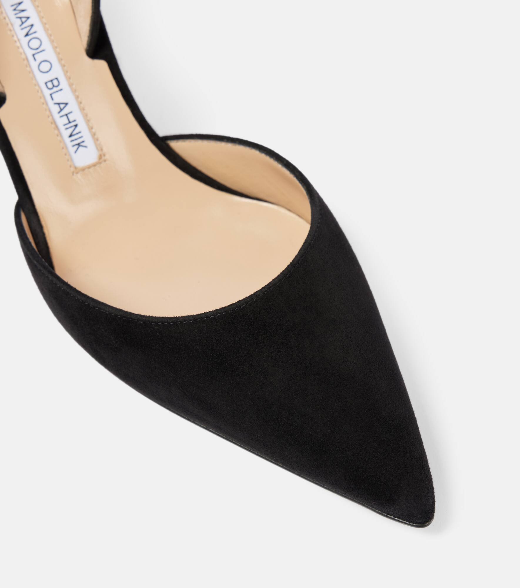 Carolyne 70 suede slingback pumps - 5