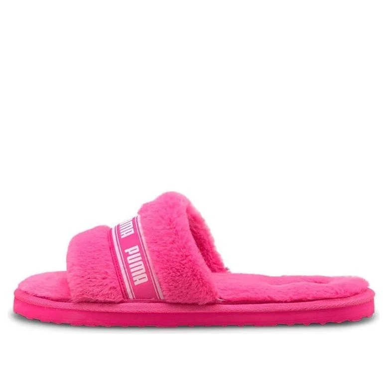 (WMNS) PUMA Fluff Slides 'Fluo Pink' 384937-03 - 1