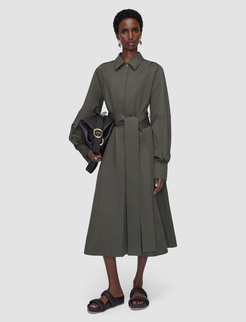 JOSEPH Ziane Cotton Linen Dress outlook