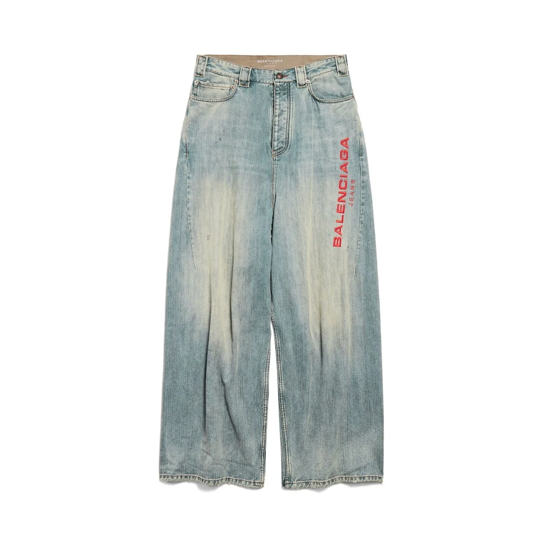 Men's Baggy Pants in Stained - 1