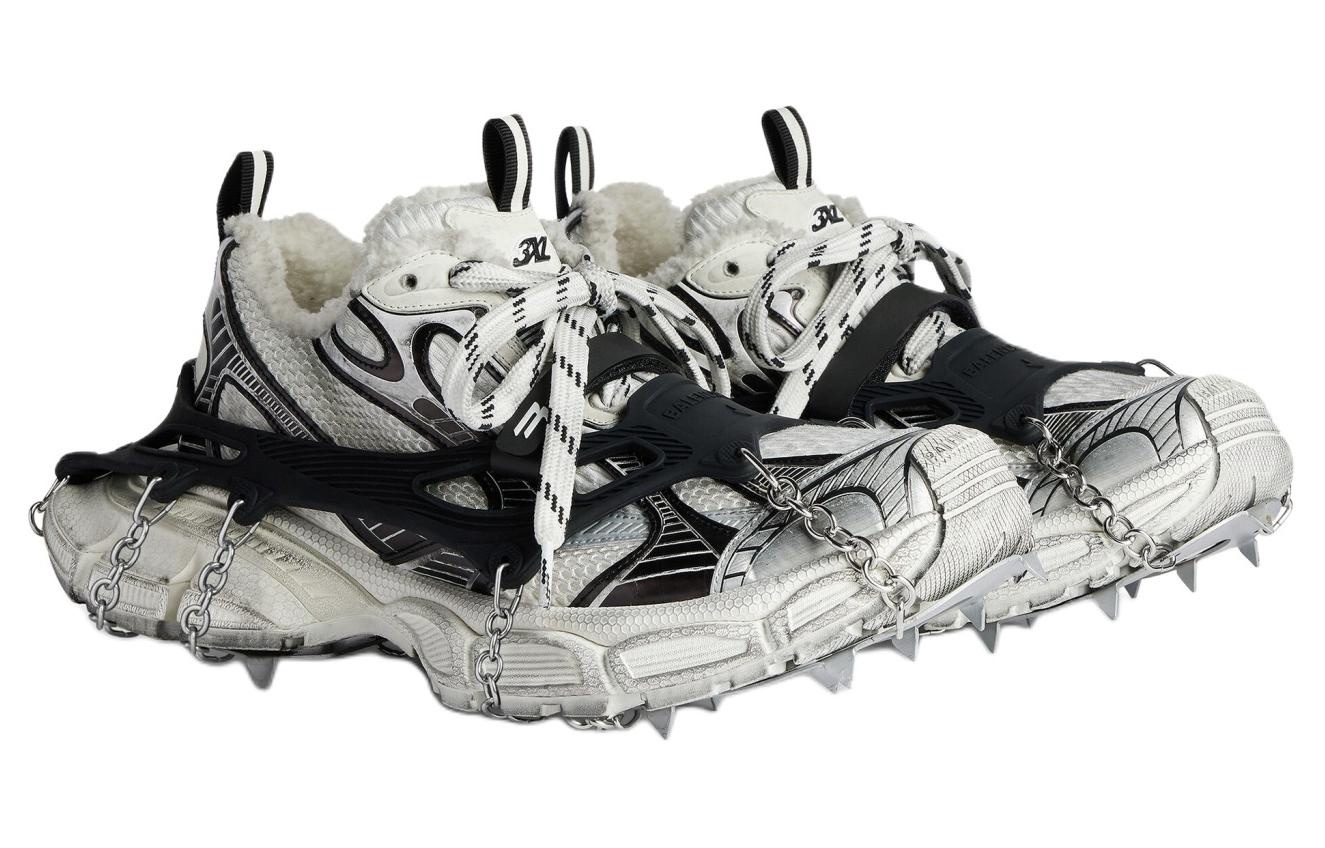 BALENCIAGA トルーパー BALENCIAGA (WMNS) Balenciaga 3XL Ski Sneakers 'White Black