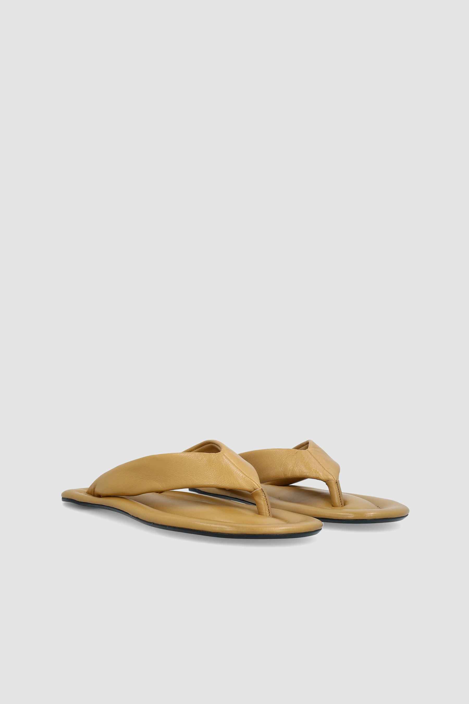 DASHA CUMIN LAMB NAPPA LEATHER FLIP-FLOP SANDAL - 3