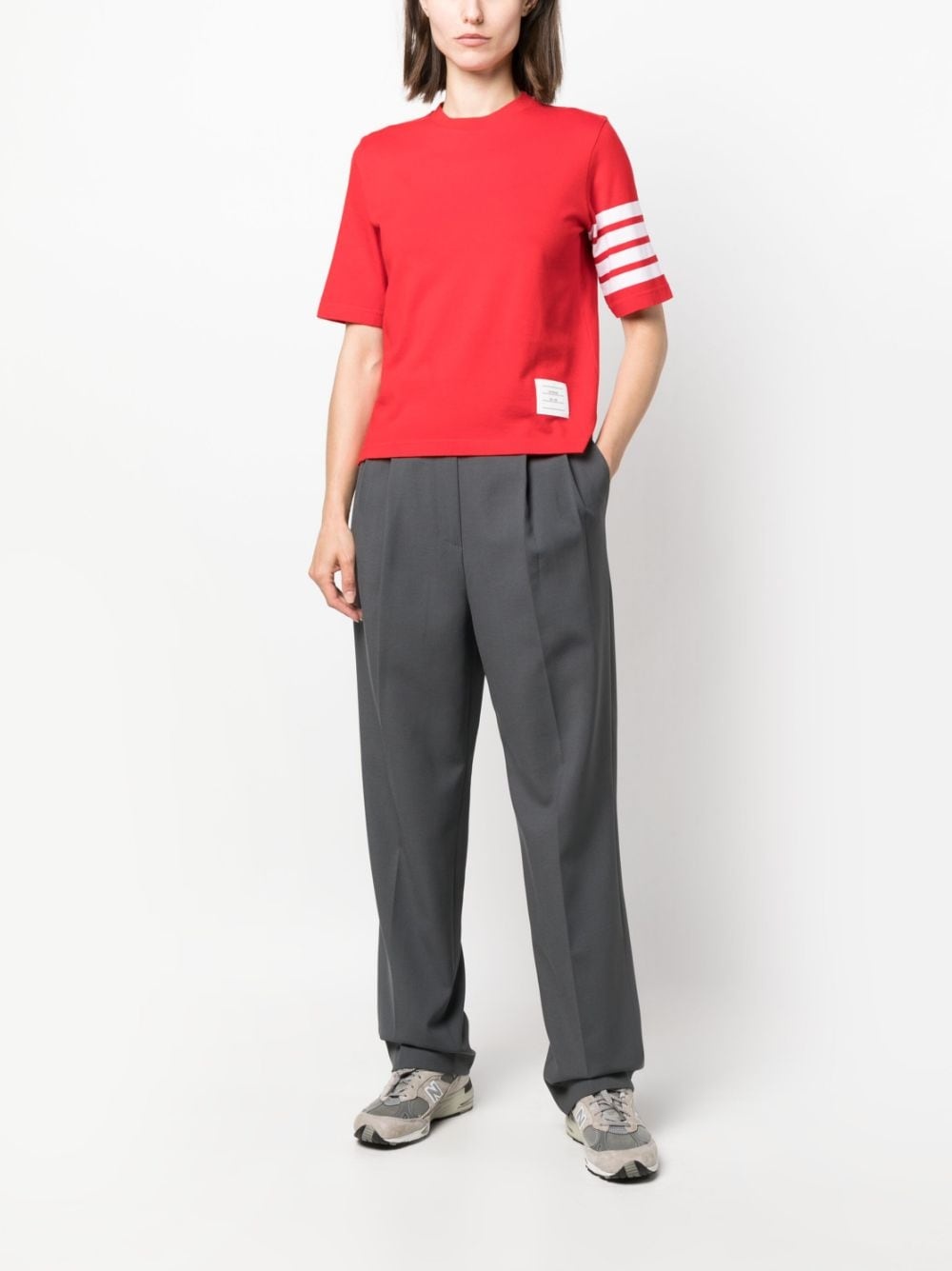 4-Bar Stripe 2003-print T-shirt - 2