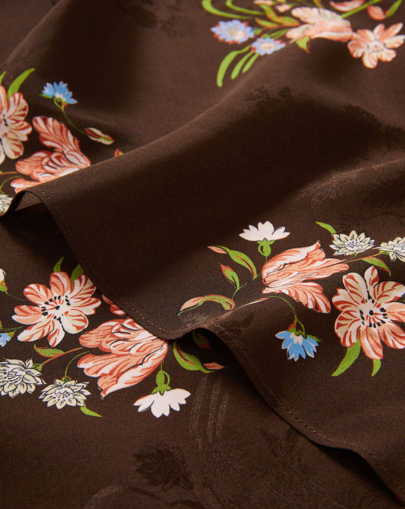 CLOVER FLORAL MIDI SKIRT 5