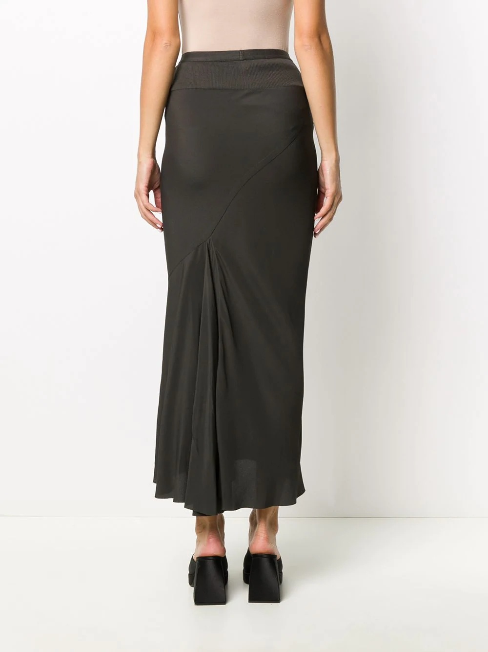 fitted midi skirt  - 4