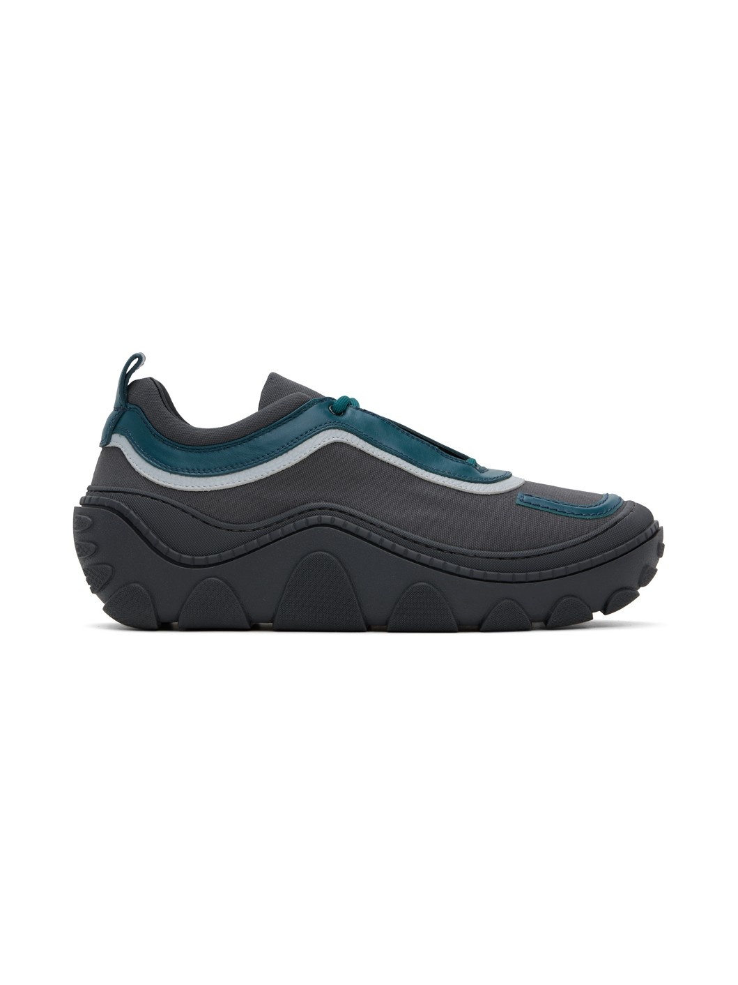 Gray Tonkin Canvas Sneakers - 1