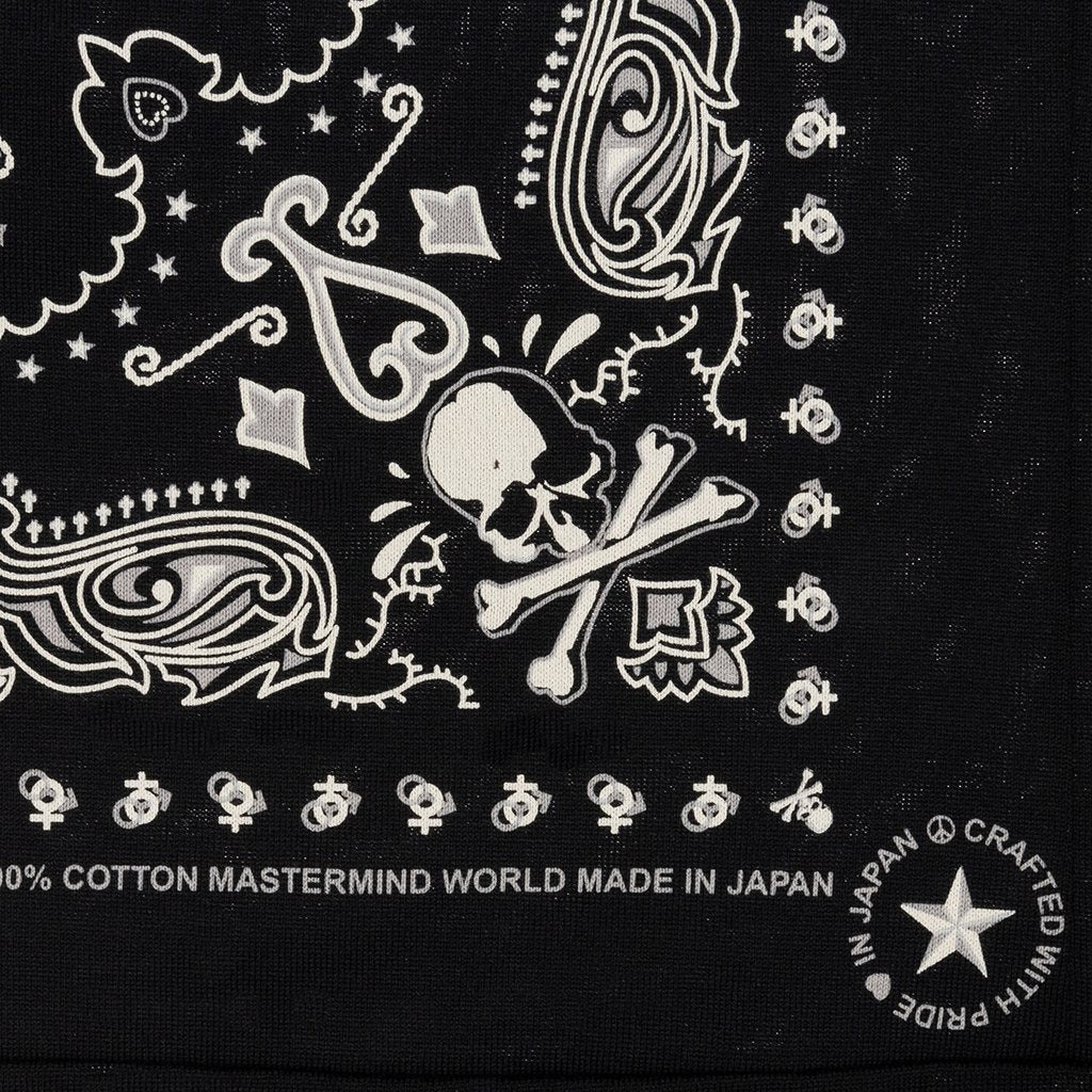 MASTERMIND WORLD BANDANA T-SHIRT - RED - 5