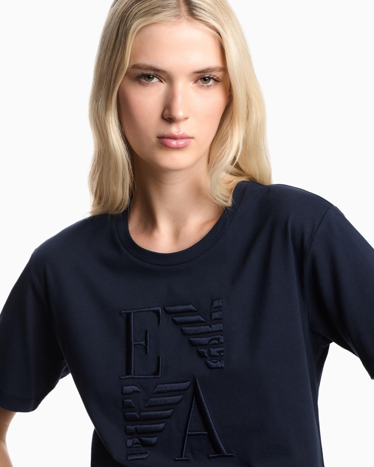 ASV WINTER URBANISM CAPSULE COLLECTION ORGANIC-JERSEY T-SHIRT WITH LOGO EMBROIDERY - 5