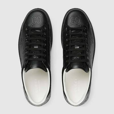 GUCCI Men's Ace GG embossed sneaker outlook