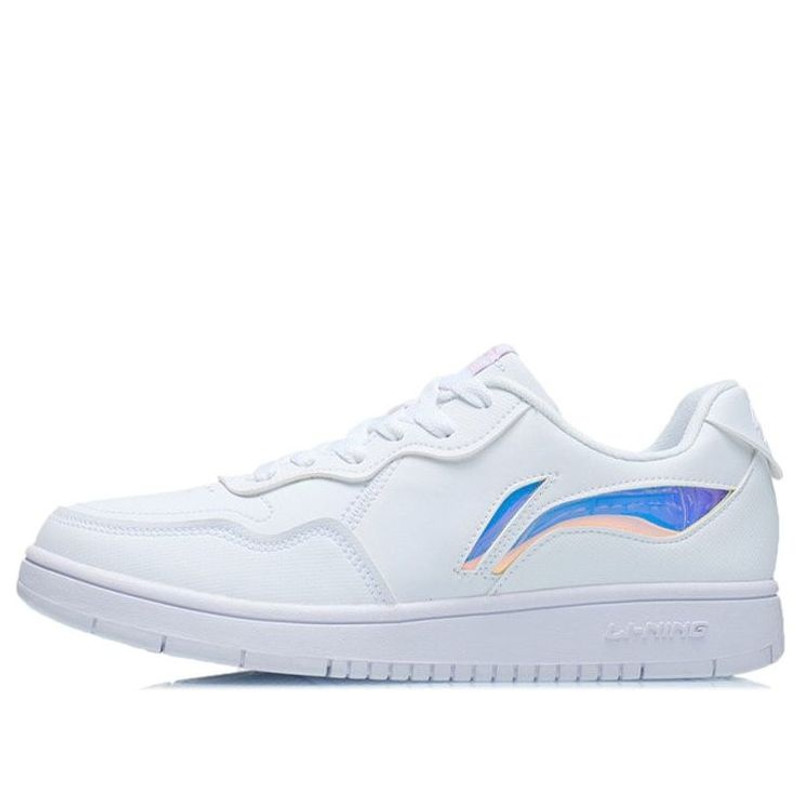 (WMNS) Li-Ning Skate Shoes 'White Laser' AGCR318-1 - 1