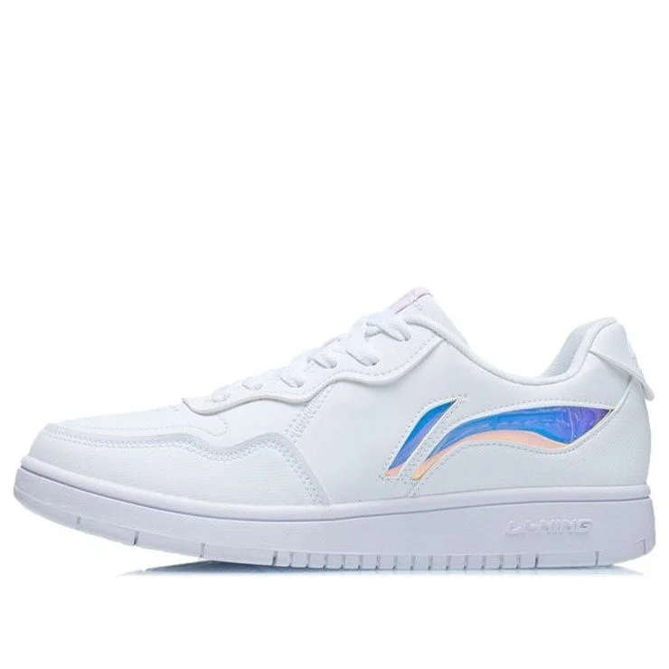 (WMNS) Li-Ning Skate Shoes 'White Laser' AGCR318-1 - 1