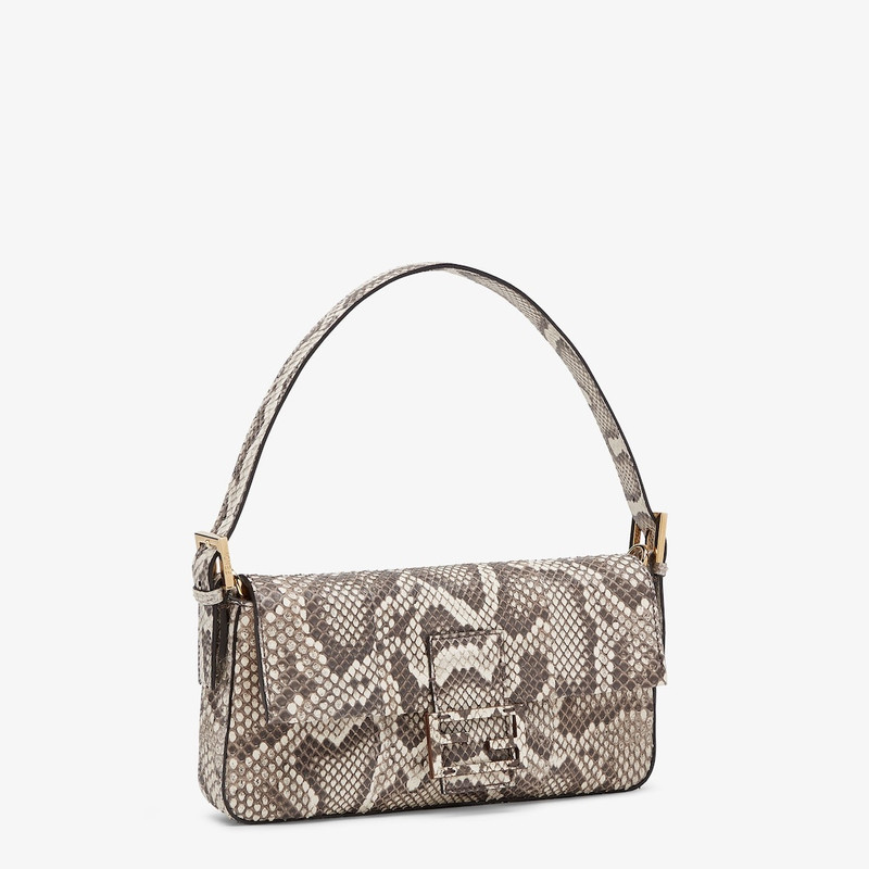 FENDI Natural python leather bag outlook