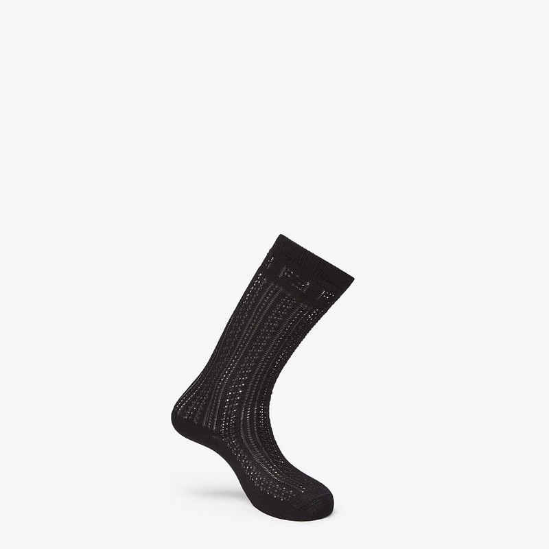 Black cotton socks 1
