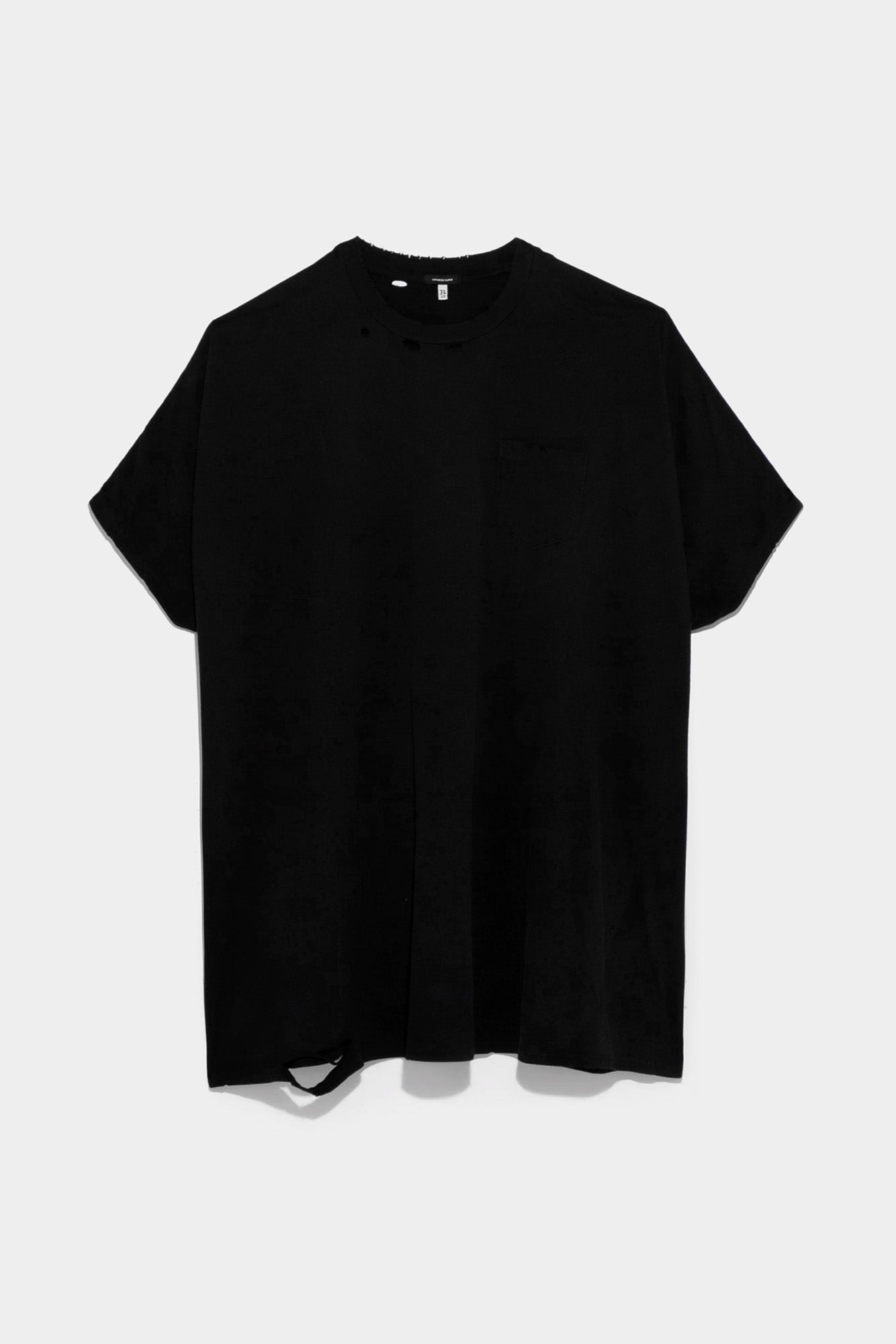 Oversized Boxy T - Black | R13 Denim Official Site - 4