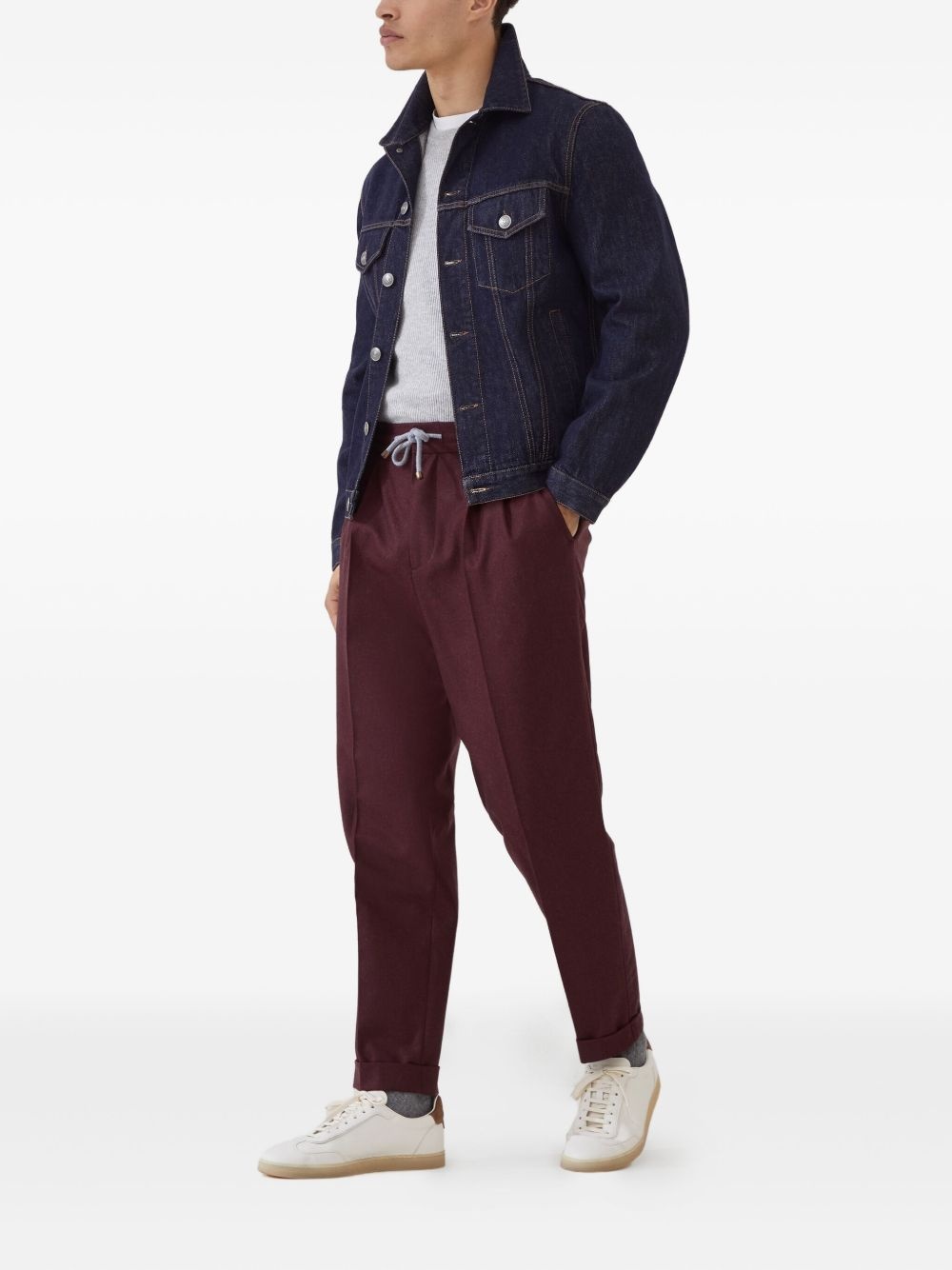 cotton denim jacket - 2