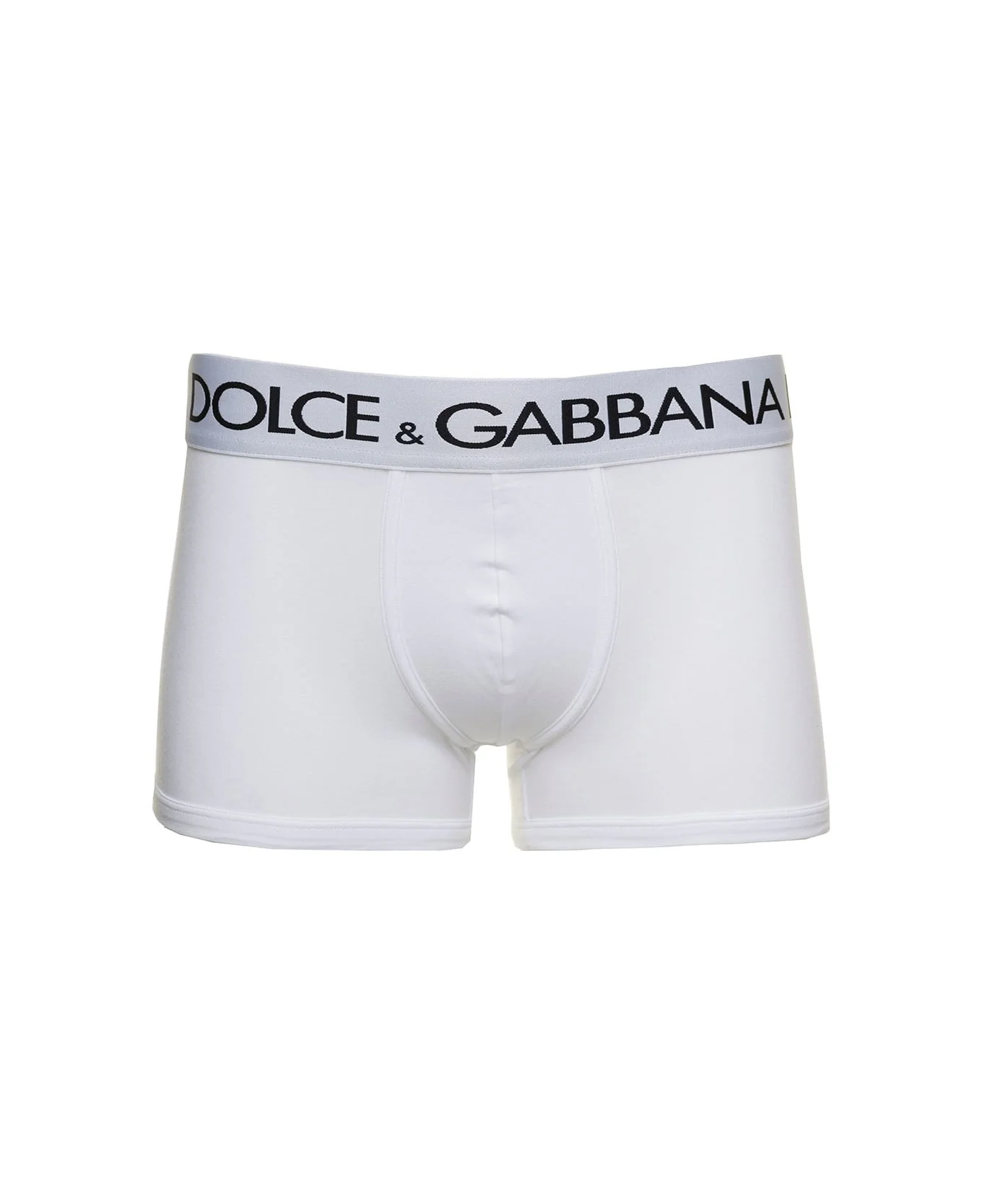 Boxer Briefs With Branded Waistband - 1
