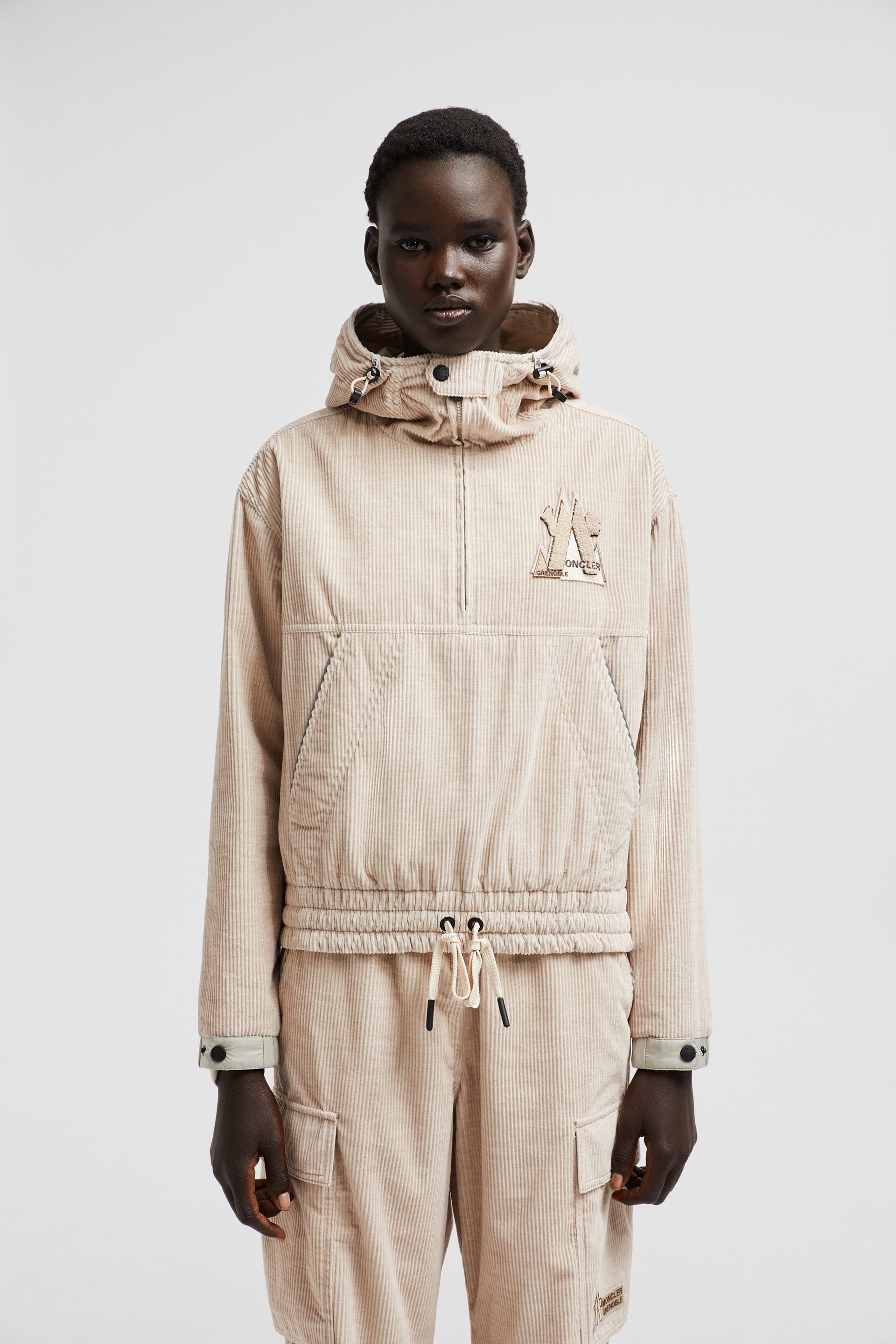 Hooded Corduroy Top - 3