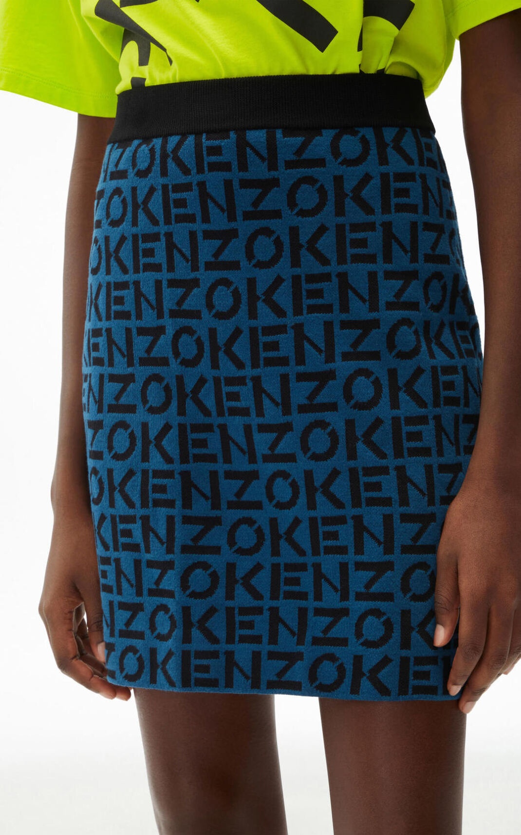 KENZO Sport monogram miniskirt - 4