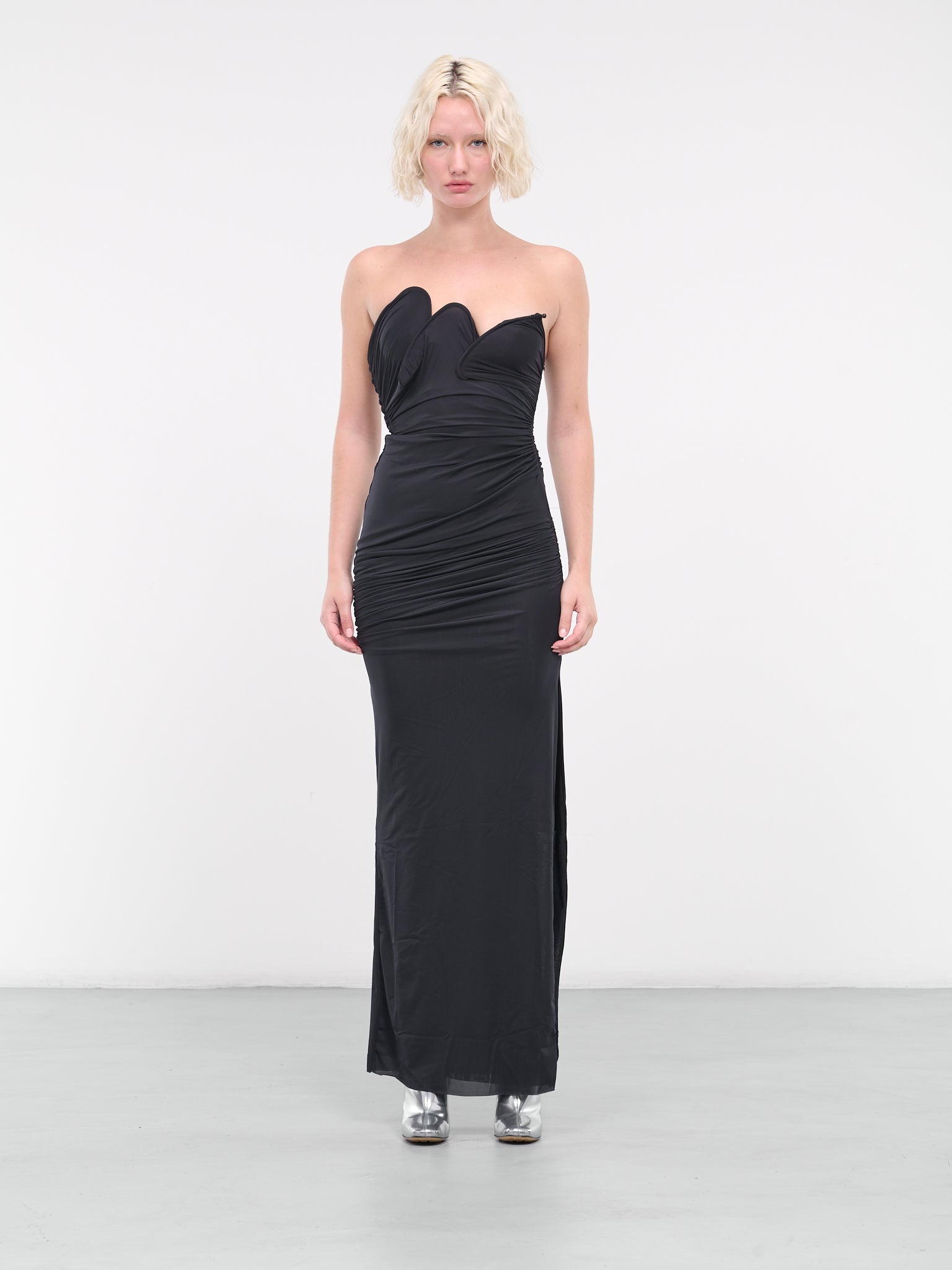 Encompassed Looped Bodice Dress - 1