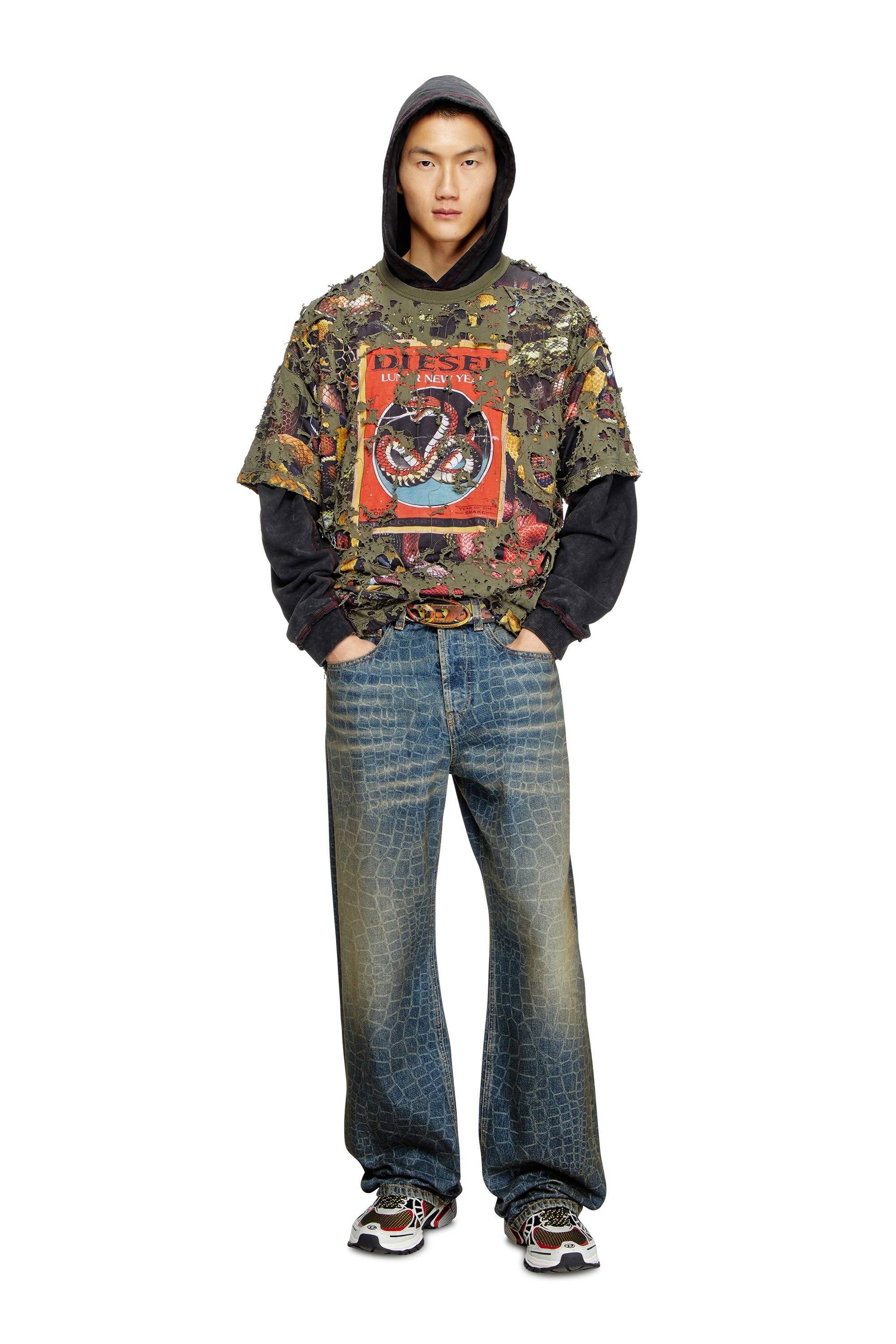 Diesel CL-T-BOXT-DEVOR-SNAKE | REVERSIBLE