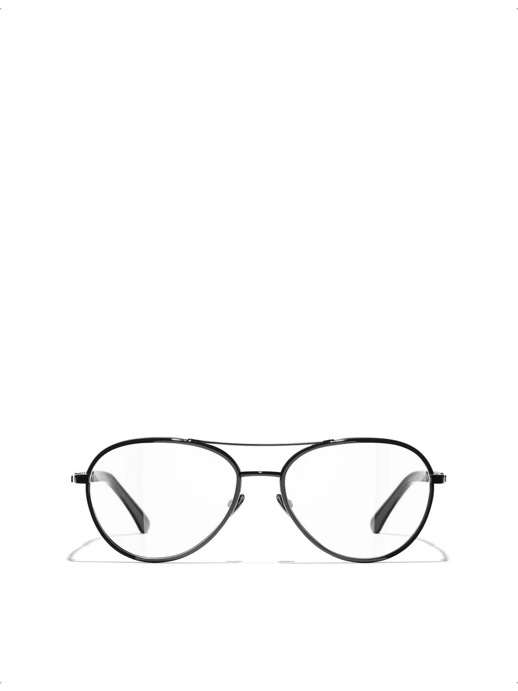 CH2224Q Aviator-Frame Metal Optical Glasses - 1
