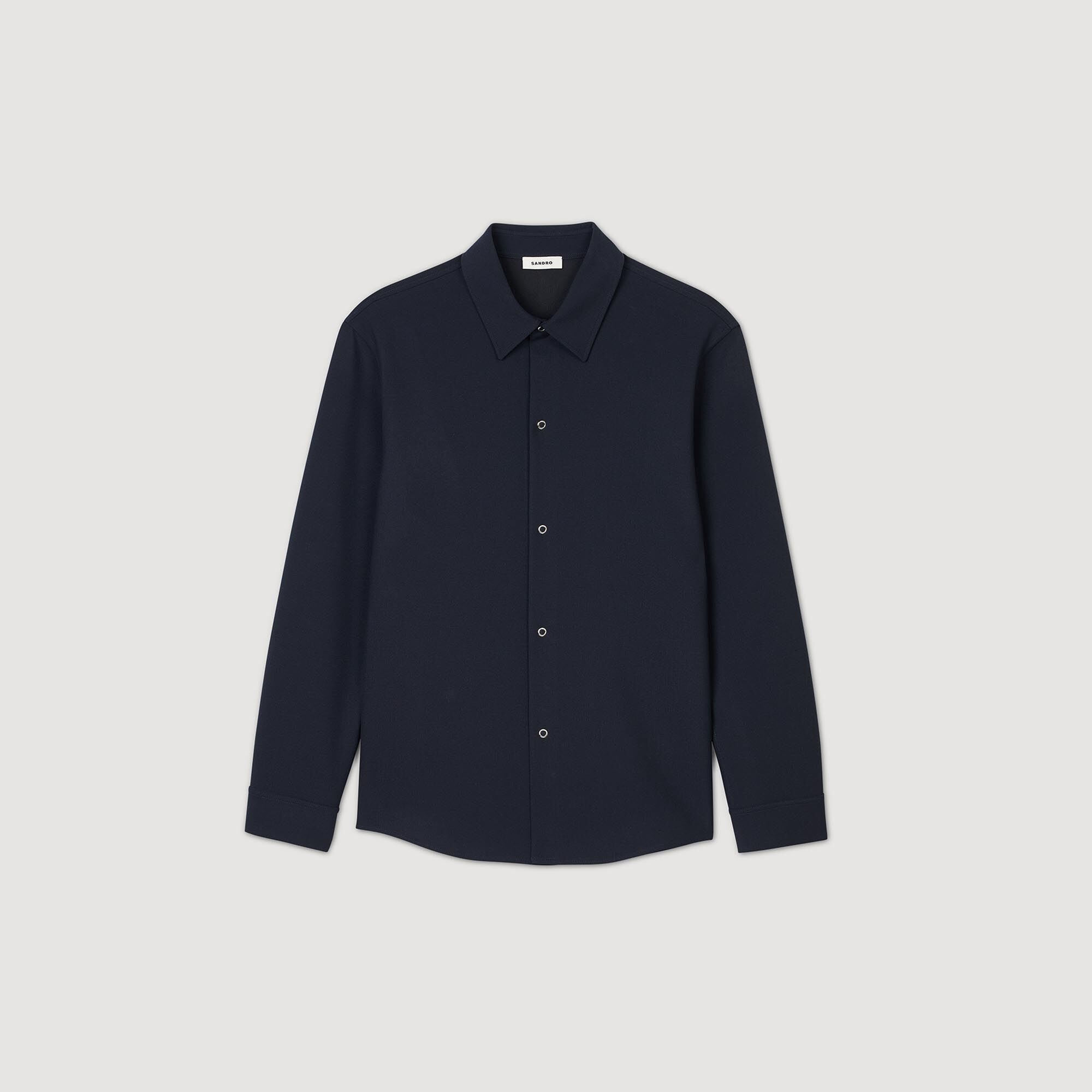LONG-SLEEVED JERSEY SHIRT - 1