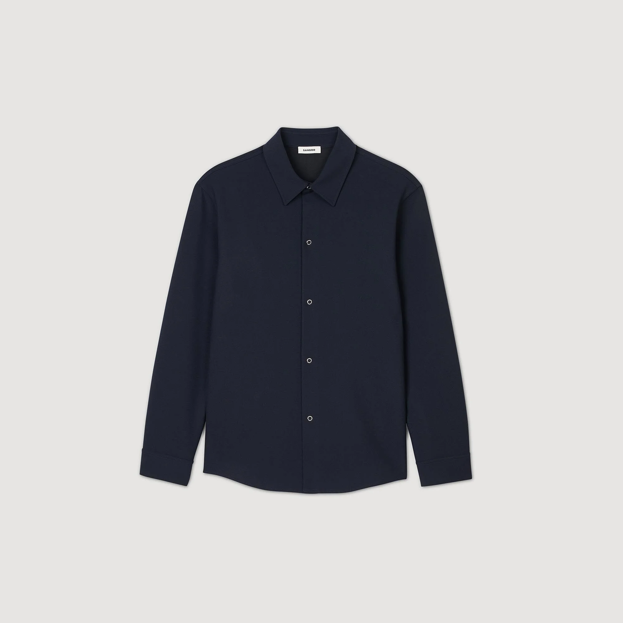 press-stud fastening shirt - 1