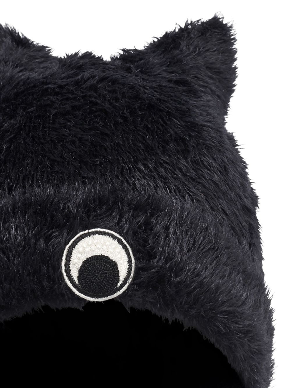 cat-ear fluffy beanie hat - 2