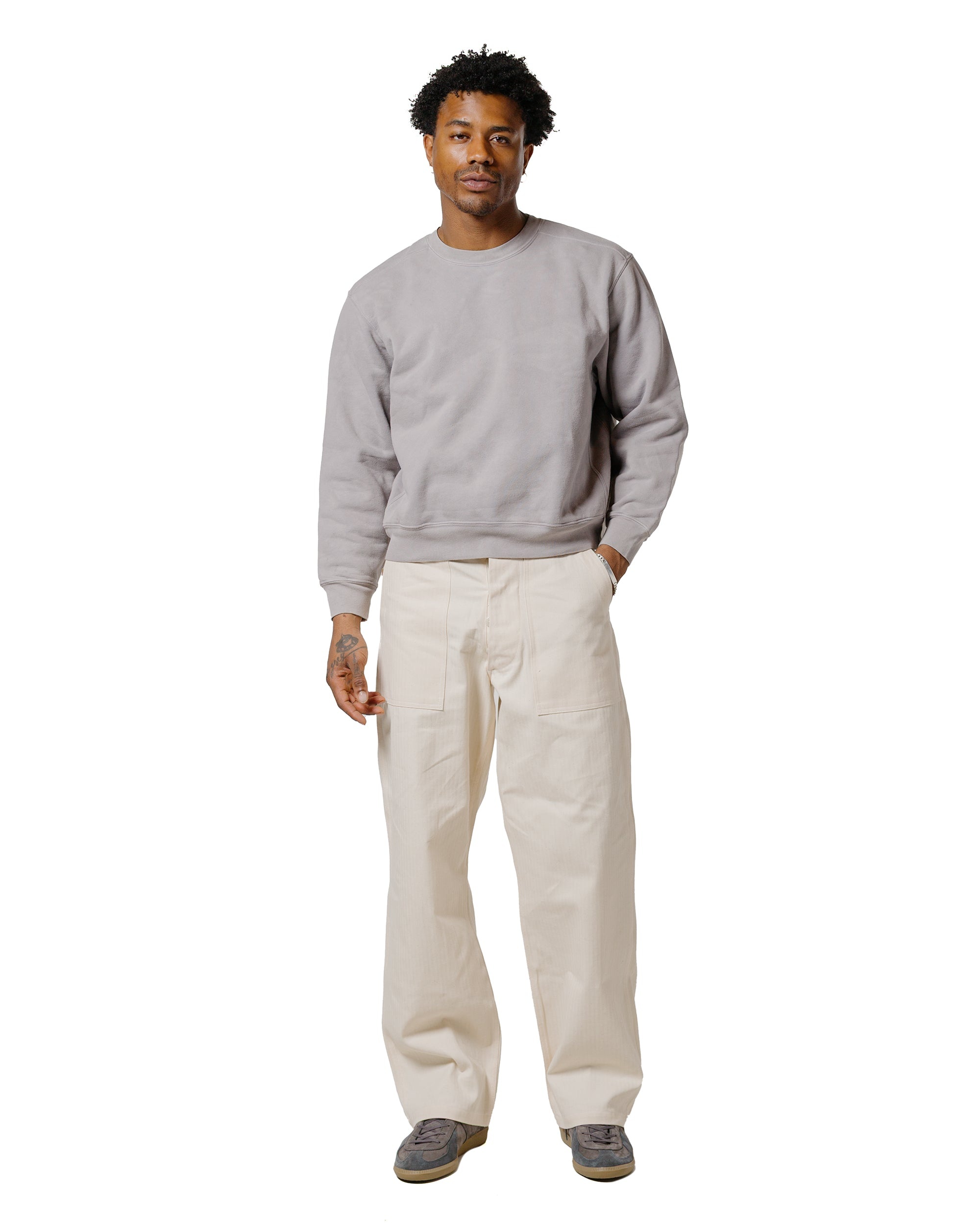 Mini Crewneck Hand Dyed Oak Iron - 4